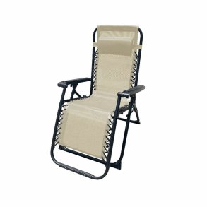 Polstrede Campingstol Marbueno Beige 90 x 108 x 66 cm