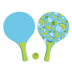 S�t med leget�j til stranden Marbueno Multifarvet