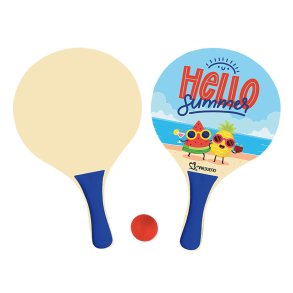 S�t med leget�j til stranden Marbueno Multifarvet