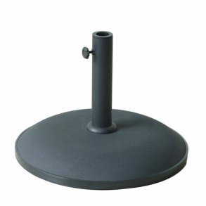 Marbueno Base Parasoll Rund Cement 50x37 cm 25KG Sort Have, Pool og Terrasse 10452