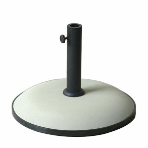 Marbueno Base Parasoll Rund Cement 50x37 cm 25KG Hvid Have, Pool, Terrasse 10453