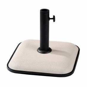 Marbueno Base Parasoll Beton 35X35X5,2 cm 11KG Hvid Have, Pool, Terrasse 10457
