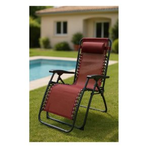 Polstrede Campingstol Marbueno Bourgogne 90 x 108 x 66 cm