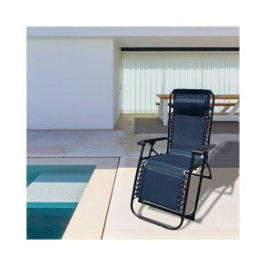 Polstrede Campingstol Marbueno 90 x 108 x 66 cm Bl�