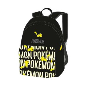 Skoletaske Pokmon Pikachu 41 x 31 x 13,5 cm Kan tilpasses til rygskvognen