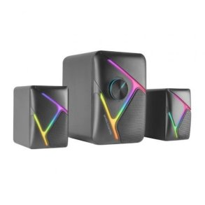 PC-hjttalere Mars Gaming MSH21 Sort