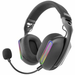 Gaming headset med mikrofon Mars Gaming MHWPRO Sort