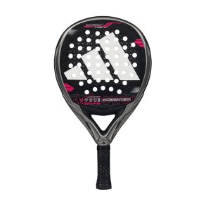 Padel bat Adidas Adipower Carbon Light Pink Plastik