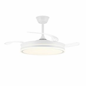 Loftsventilator CristalRecord EVO RETRAC Gennemsigtig 72 W