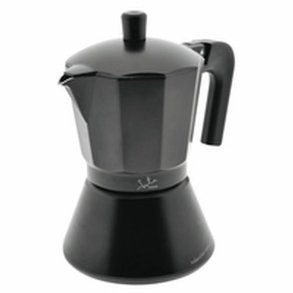 Italiensk Kaffekande JATA CFI6 Sort Aluminium 6 Kopper 1 L