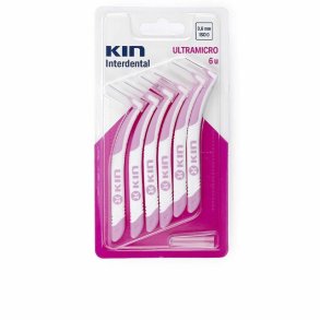 Escova de Dentes Interdental Kin Ultramicro 6 enheder 0,6 mm