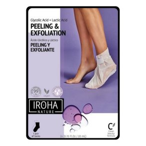 Fugtiggrende Sokker Peeling and Exfoliation Lavender Iroha IN/FOOT-3 (1 enheder)