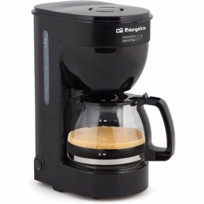 Drip Coffee Machine Orbegozo 16878 OR Sort 650 W 6 Kopper