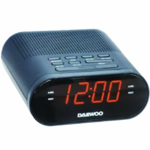 Clockradio Daewoo Sort