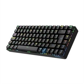 Tastatur Hiditec GKE010005 Sort Spansk qwerty QWERTY
