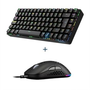 Tastatur og mus Hiditec GKE010006 Spansk qwerty