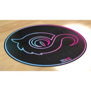 Gaming mtte Talius Floorpad 100 Sort Klde  100 cm