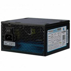 Str�mforsyning CoolBox COO-FA500B-BKB ATX 500 W RoHS CE
