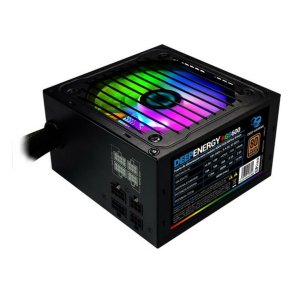 Strmforsyning CoolBox DG-PWS600-MRBZ RGB 600W Sort 600 W
