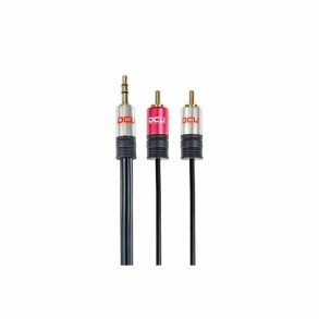 Lydjack (3,5 mm) til 2 RCA-kabel DCU (3 m)