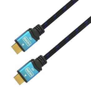 HDMI-kabel Aisens A120-0355 0,5 m Sort/Bl 4K Ultra HD
