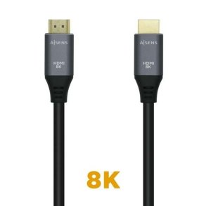 HDMI-kabel Aisens A150-0426 Sort Sort/Gr 1 m