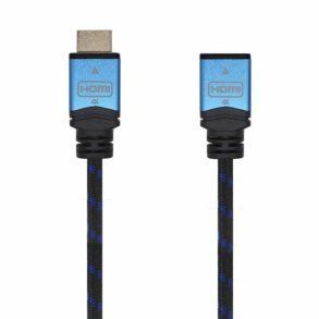 HDMI-kabel Aisens A120-0452 Sort Sort/Bl 1 m