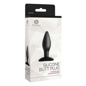 Anal plug S Pleasures Sort ( 3 cm)