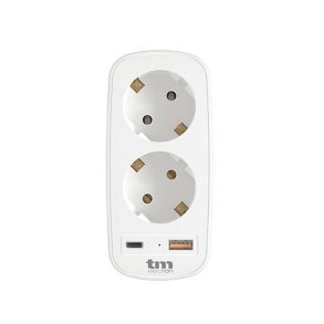 Vgstik med 2 USB-porte TM Electron 3.1