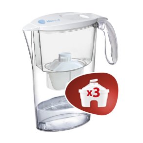 Kande Med Filter TM Electron Gennemsigtig Plastik 2,3 L (4 Dele)