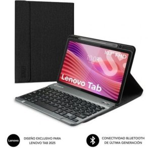 Tablet cover Subblim SUBKT3-BTL320 Sort Spansk qwerty QWERTY