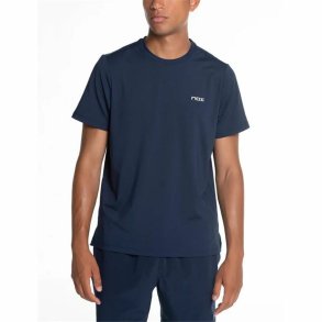 Kort�rmet T-shirt til M�nd Nox Nox Team Regular Bl� Marinebl�