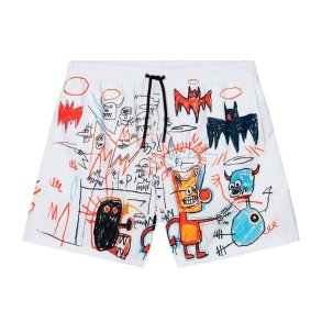 Badet�j til M�nd Jimmy Lion BASQUIATBATMANSWIM-MULTICOLOR