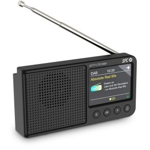 Transistorradio SPC JETTY LITE DAB+ 4591N Sort Retro