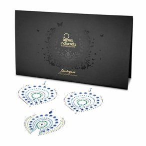 Prangende Bl & Grn Bijoux Indiscrets FLAMBOYANT