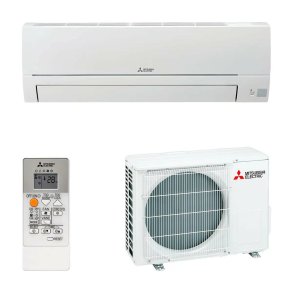Aircondition Mitsubishi Electric MSZHR25VFK Hvid A++ 2150 / 2752 fg/h 2709 kcal/h 2150 fg/h