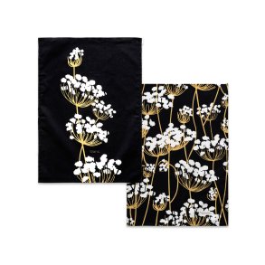 St med klder HappyFriday Golden sprouts Multifarvet 70 x 50 cm (2 Dele)