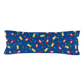 Pudebetrk HappyFriday Baleno Teen Blue Hotdog Multifarvet 45 x 110 cm