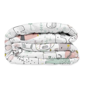 Sengetppe (vattppe) HappyFriday Moshi Moshi Multifarvet 100 x 130 cm dyr