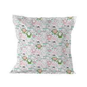 Pudebetrk HappyFriday Moshi Moshi Macaque Multifarvet 80 x 80 cm