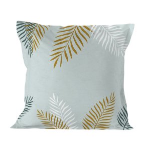 Pudebetrk HappyFriday Blanc Foliage Mint Multifarvet 80 x 80 cm