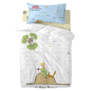 Dynebetr�k s�t HappyFriday Le Petit Prince Imagination Multifarvet Vugge til baby 2 Dele