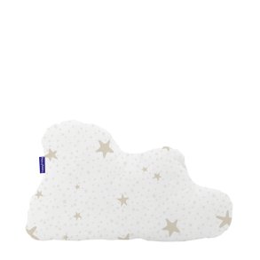 Pude HappyFriday Basic Beige Stjerner 60 x 40 cm
