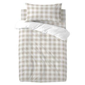 Sengetj til tremmeseng HappyFriday BASIC KIDS Beige Vugge til baby