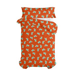 Dynebetrk st HappyFriday Le Petit Prince Multifarvet Seng 80/90 2 Dele