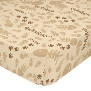 bundplastik HappyFriday MR FOX Beige Multifarvet 60 x 120 x 14 cm