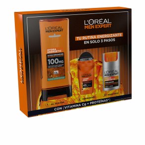 Kosmetik st til kvinder L'Oreal Make Up MEN EXPERT HYDRA ENERGETIC 3 Dele