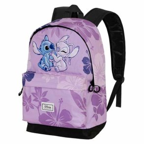 Brnetaske Lilo & Stitch Pink 45 x 37 x 6 cm