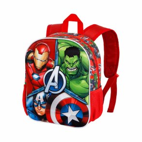 3D Skoletaske The Avengers Karactermania Rd 26 x 11 x 31 cm