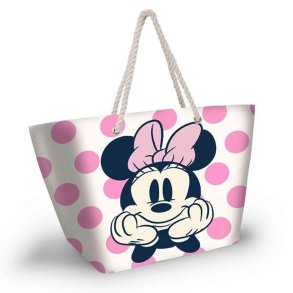 Strandtaske Minnie Mouse Pink